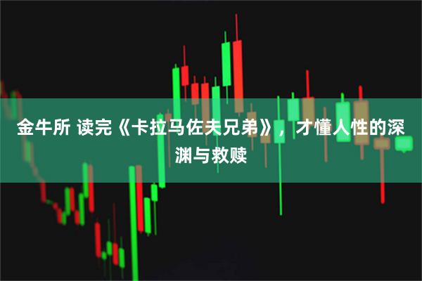 金牛所 读完《卡拉马佐夫兄弟》，才懂人性的深渊与救赎